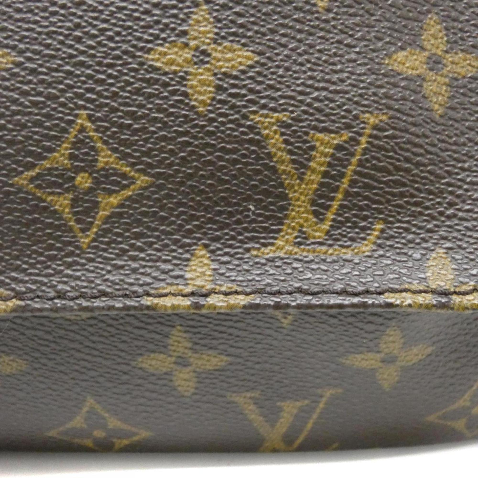 Louis Vuitton Marron Coated Canvas Shoulder Bag