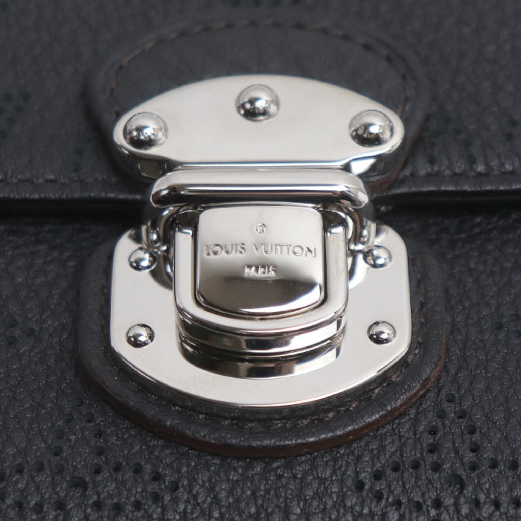 Louis Vuitton Silver Mahina Leather Long Wallet