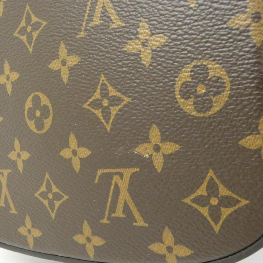 Louis Vuitton Marron Coated Canvas Backpack