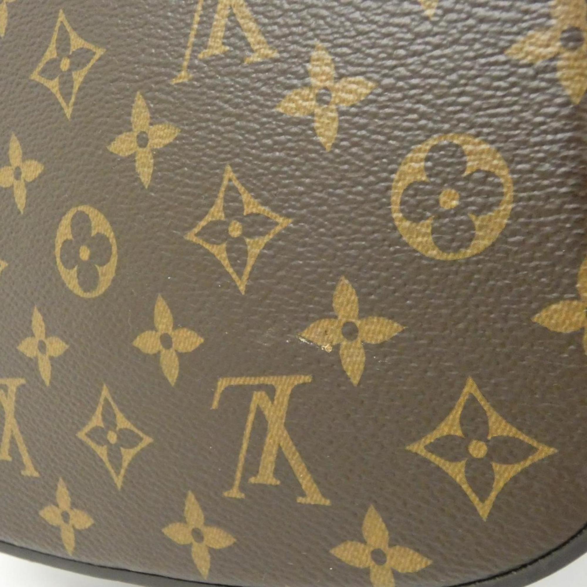 Louis Vuitton Marron Coated Canvas Backpack