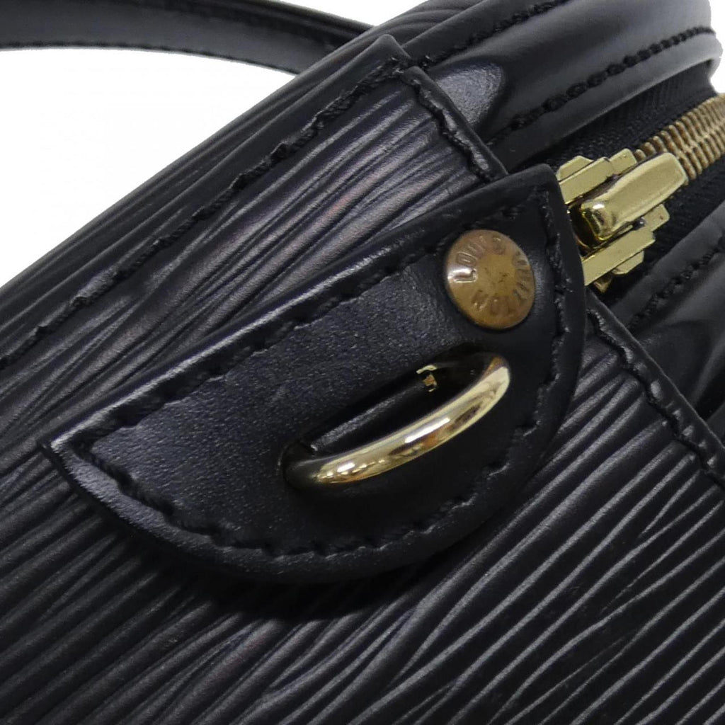Louis Vuitton Black Leather Handbag