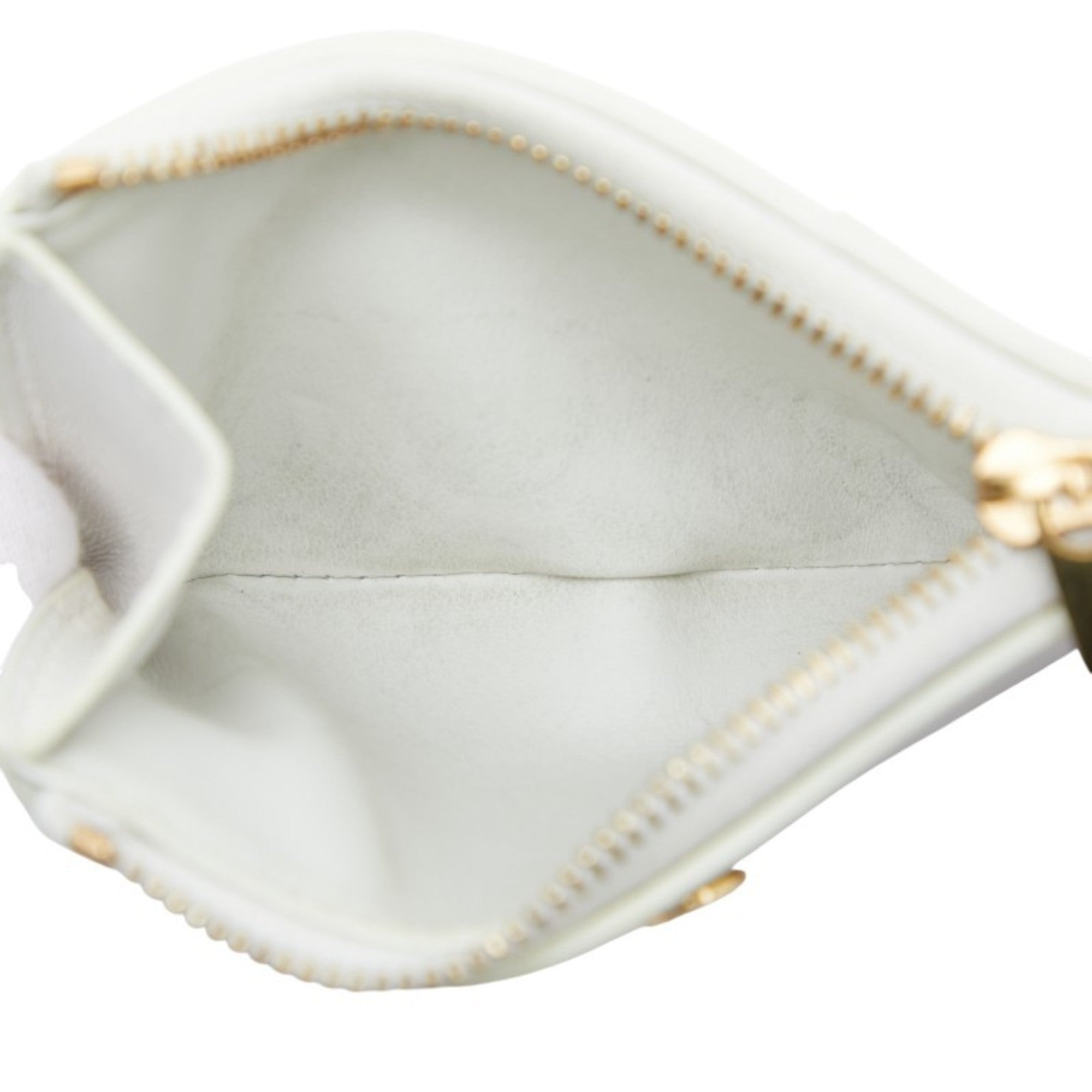 Bottega Veneta White Leather Wallet (Bi-Fold)
