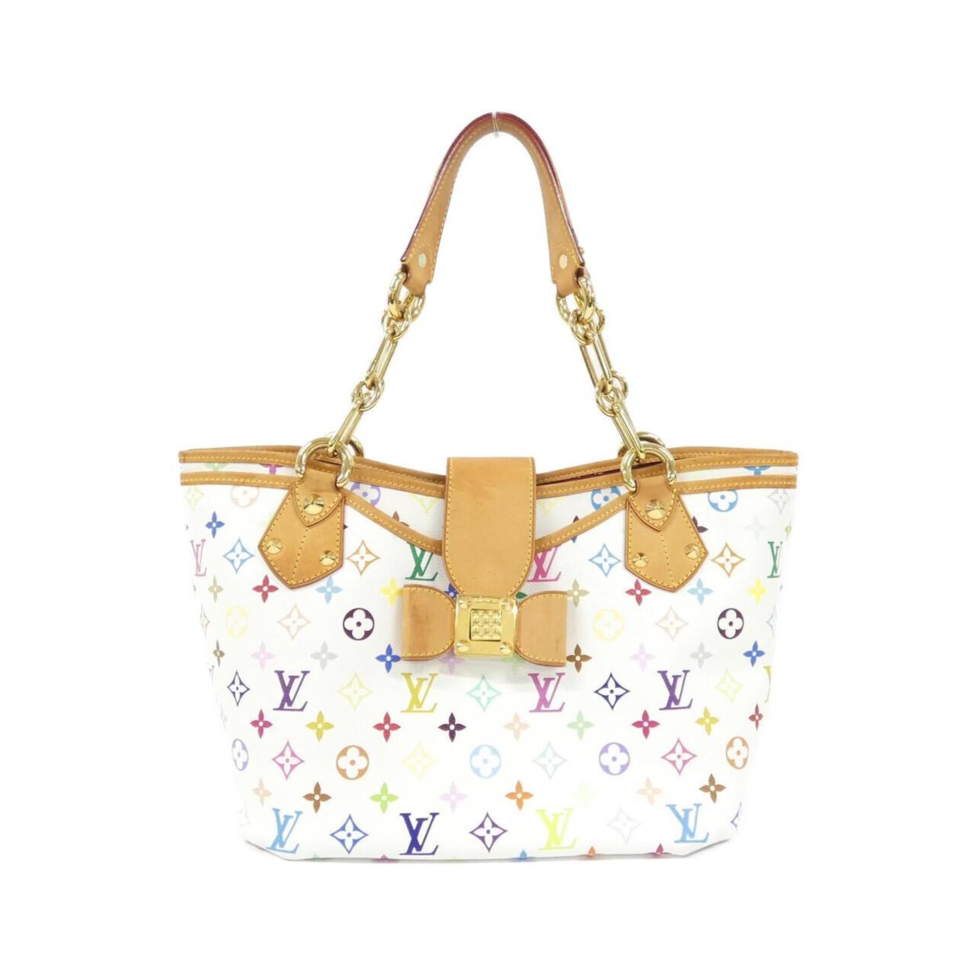 Louis Vuitton Multi-Color White Monogram Multicolore Handbag