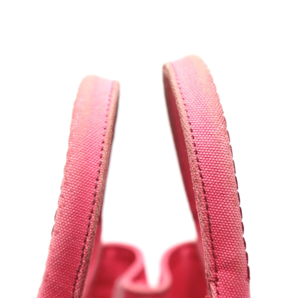 Prada Pink Canvas Tote Bag