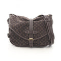 Louis Vuitton Brown Ebene Monogram Mini Lin Shoulder Bag