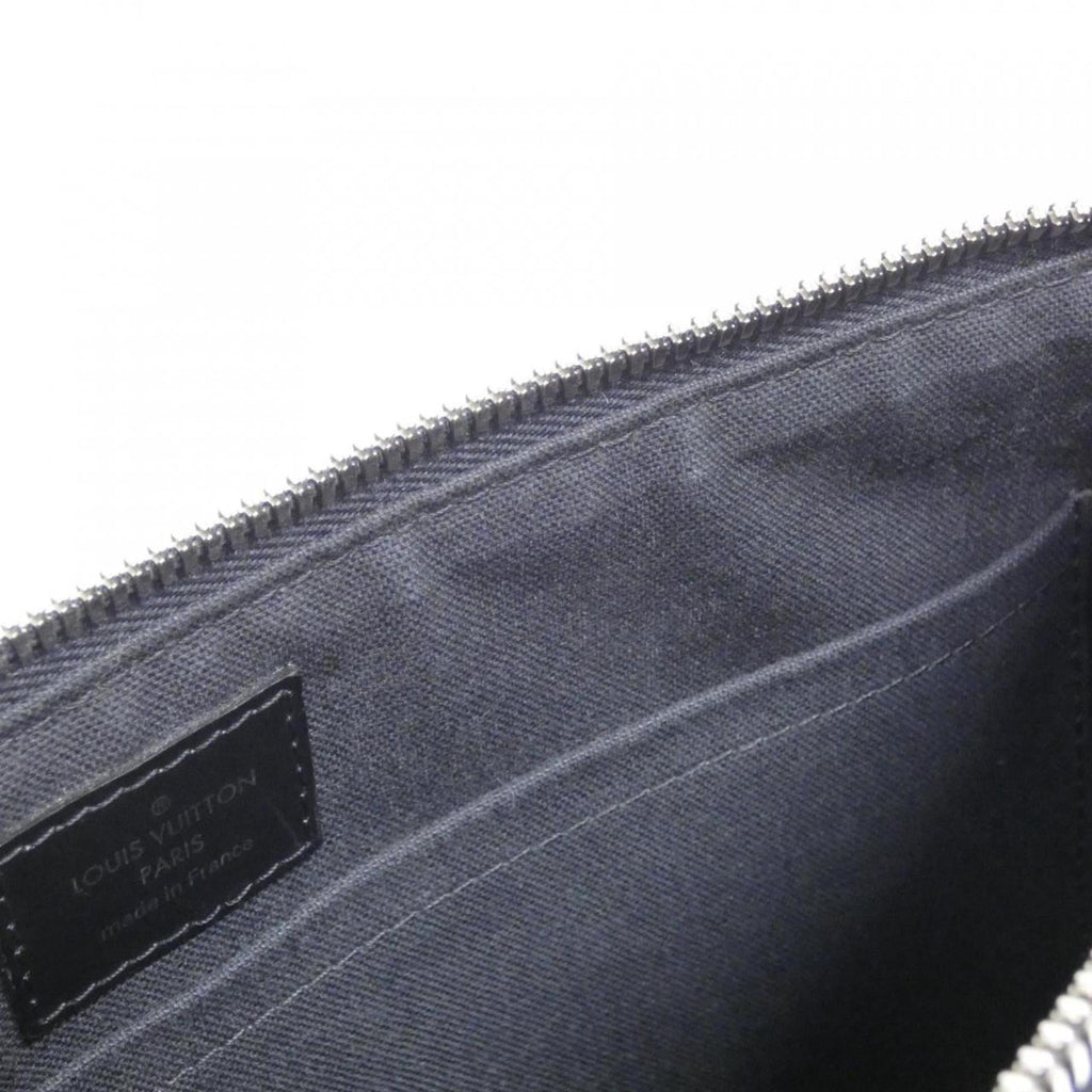 Louis Vuitton Graphite Coated Canvas Shoulder Bag
