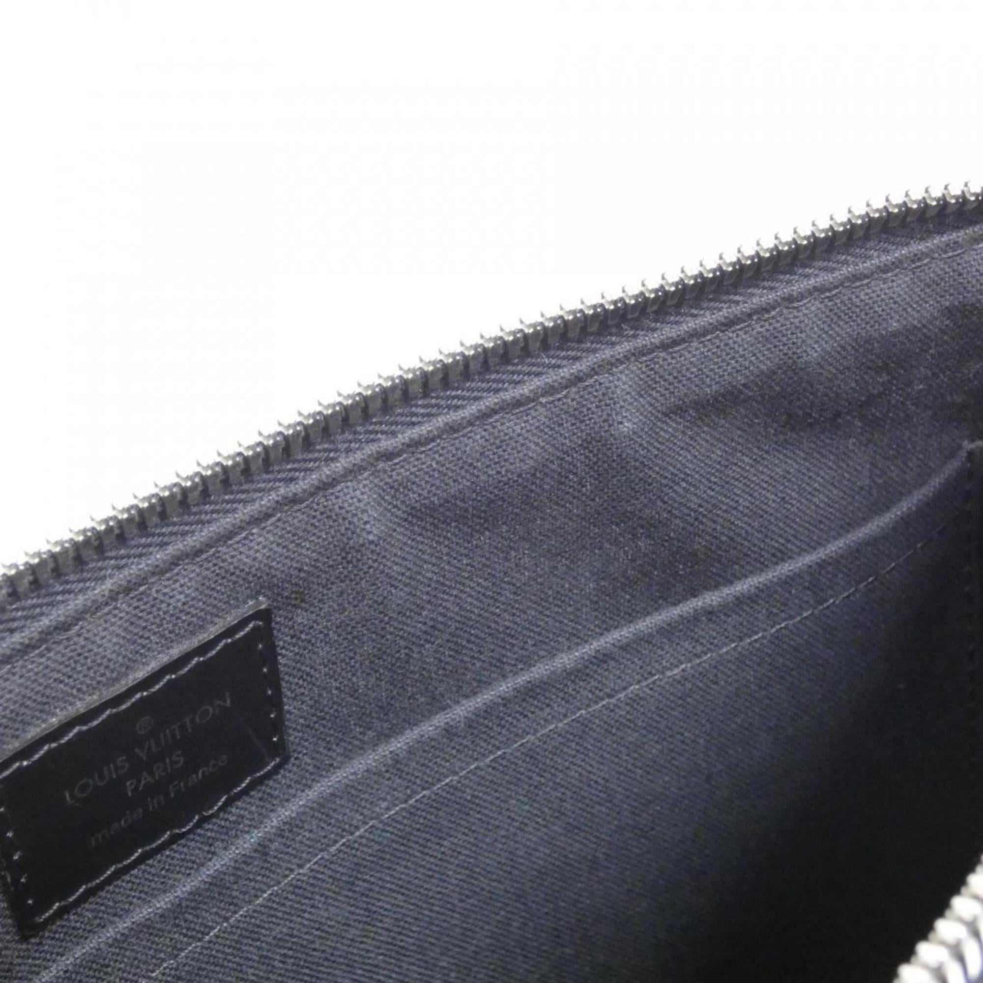 Louis Vuitton Graphite Coated Canvas Shoulder Bag