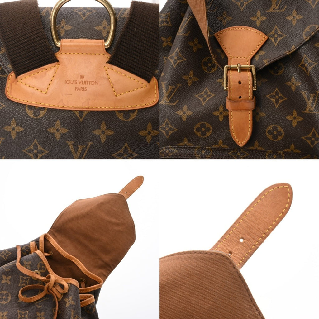 Louis Vuitton Brown Monogram Canvas Backpack