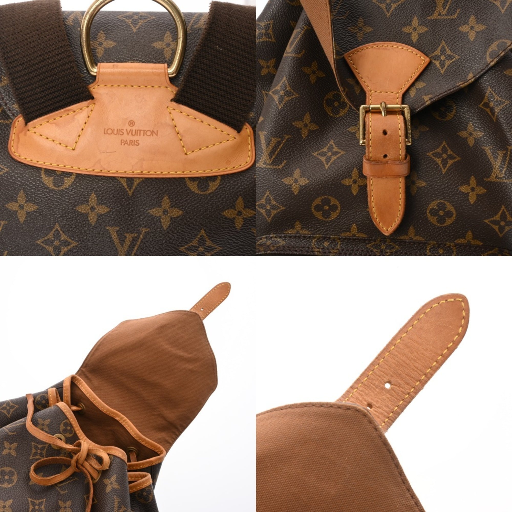 Louis Vuitton Brown Monogram Canvas Backpack