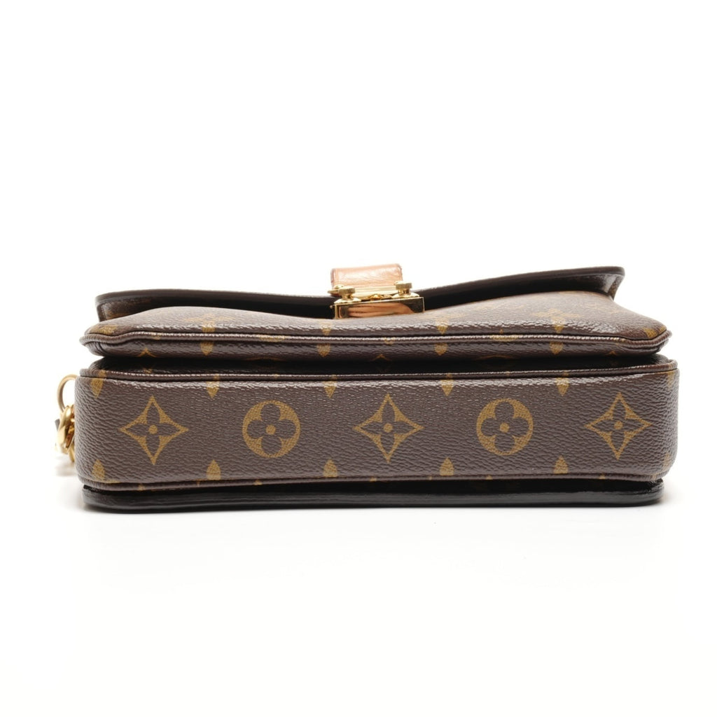 Louis Vuitton Brown Monogram Pochette Shoulder Bag