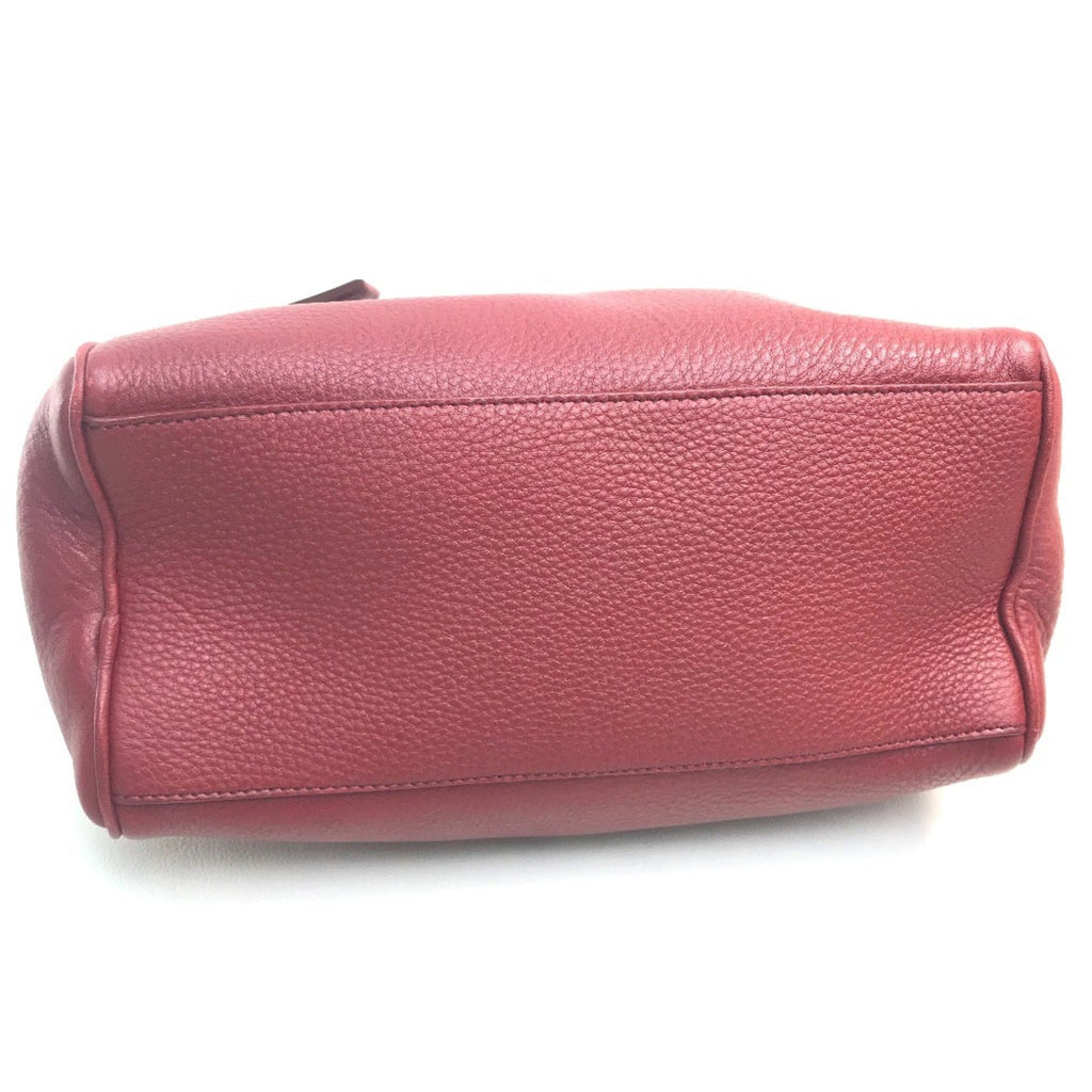 Prada Red Color Leather Pouch