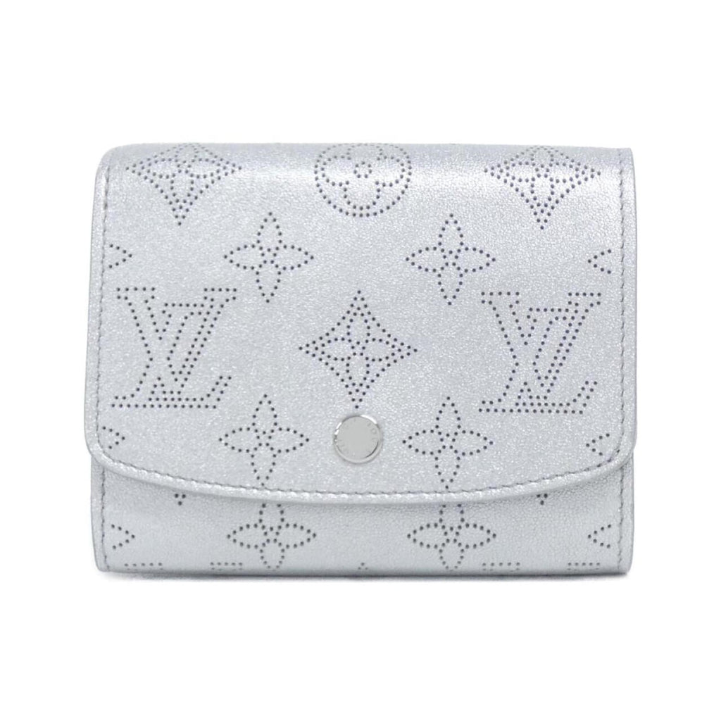 Louis Vuitton Mahina Silver Mahina Leather Wallet