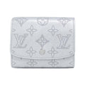 Louis Vuitton Mahina Silver Mahina Leather Wallet