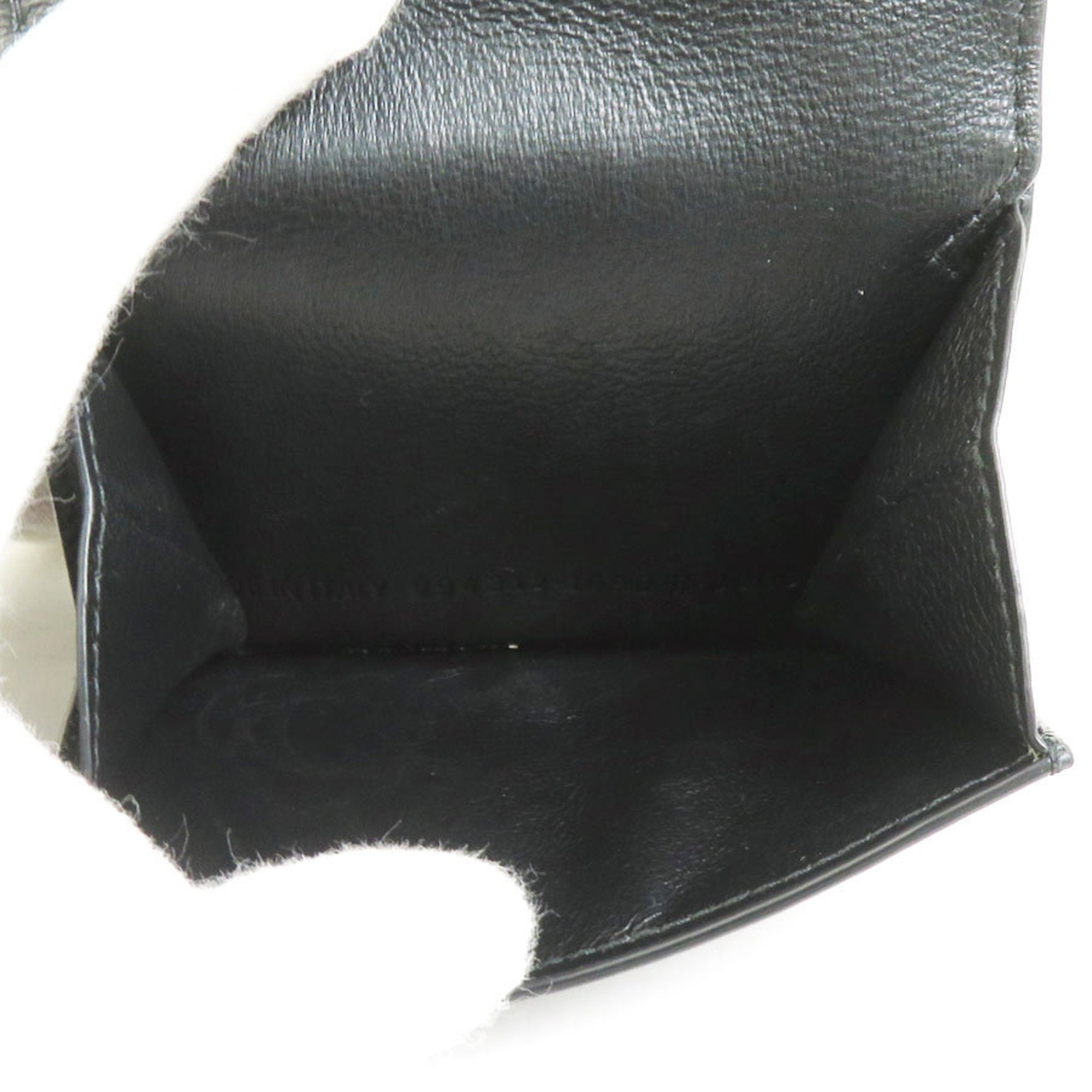 Balenciaga Black Leather Wallet (Tri-Fold)