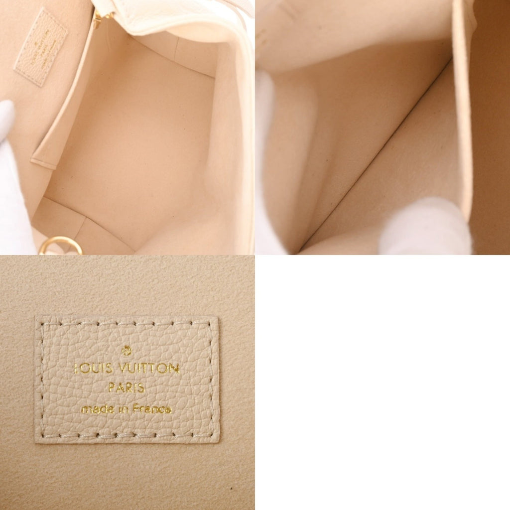 Louis Vuitton White Leather Backpack