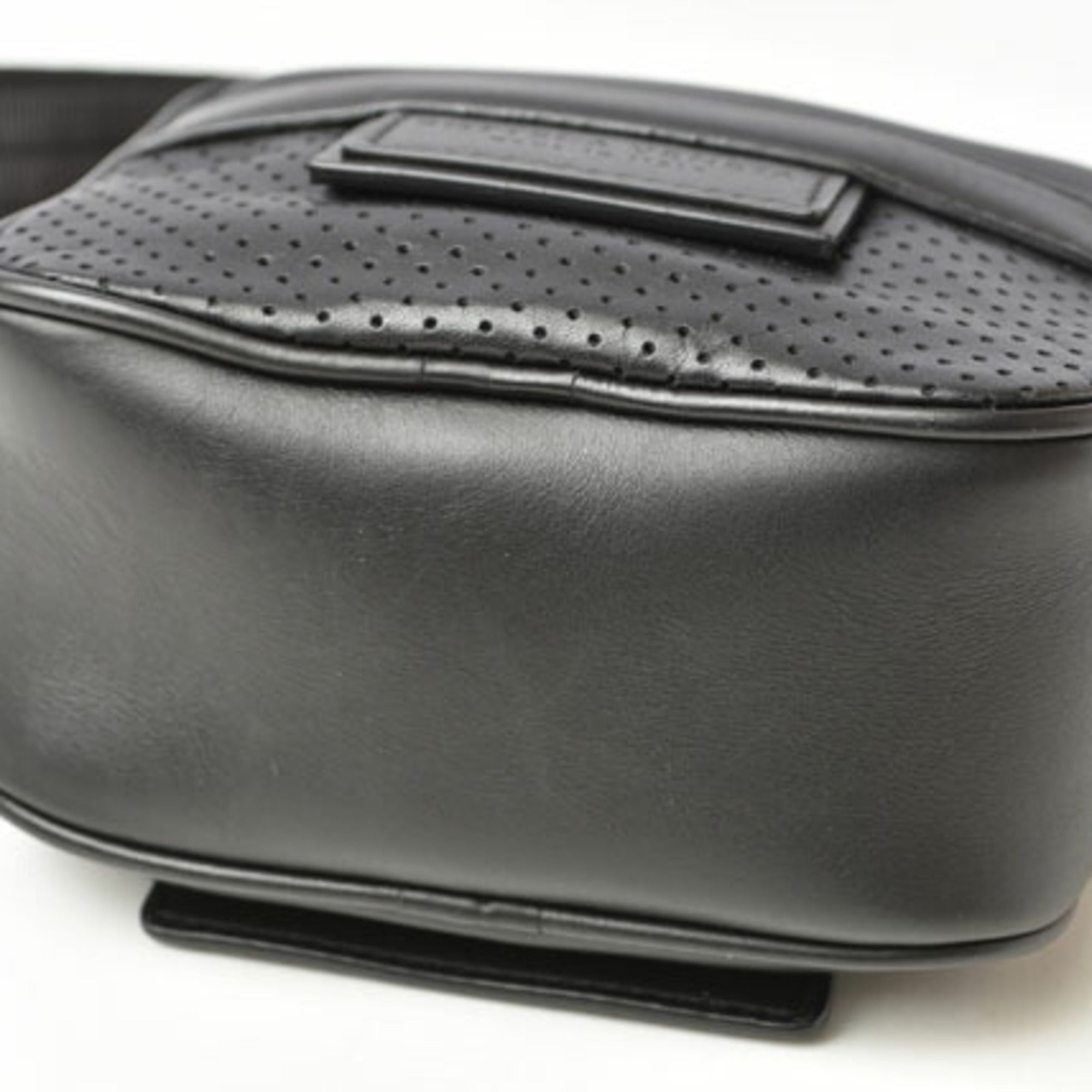 Bottega Veneta Black Leather Pouch Shoulder Bag