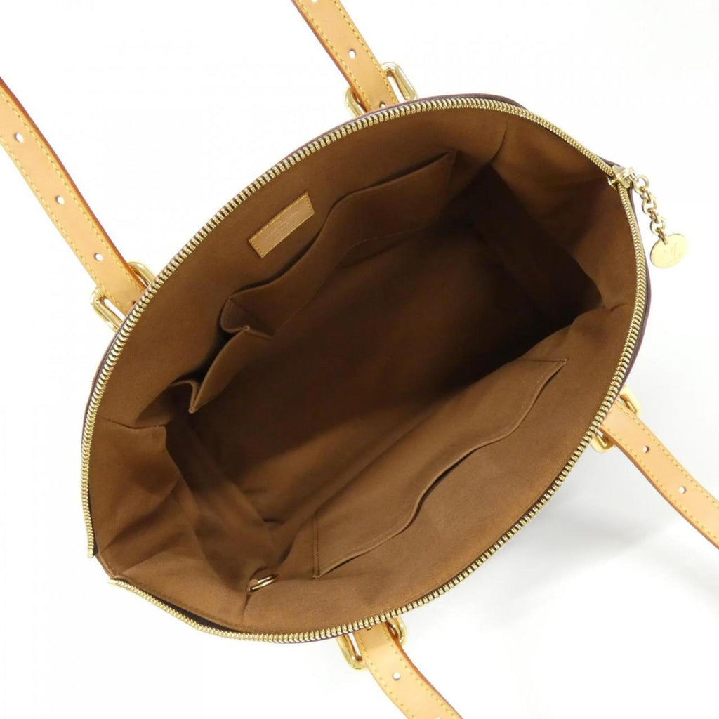 Louis Vuitton Brown Coated Canvas Shoulder Bag