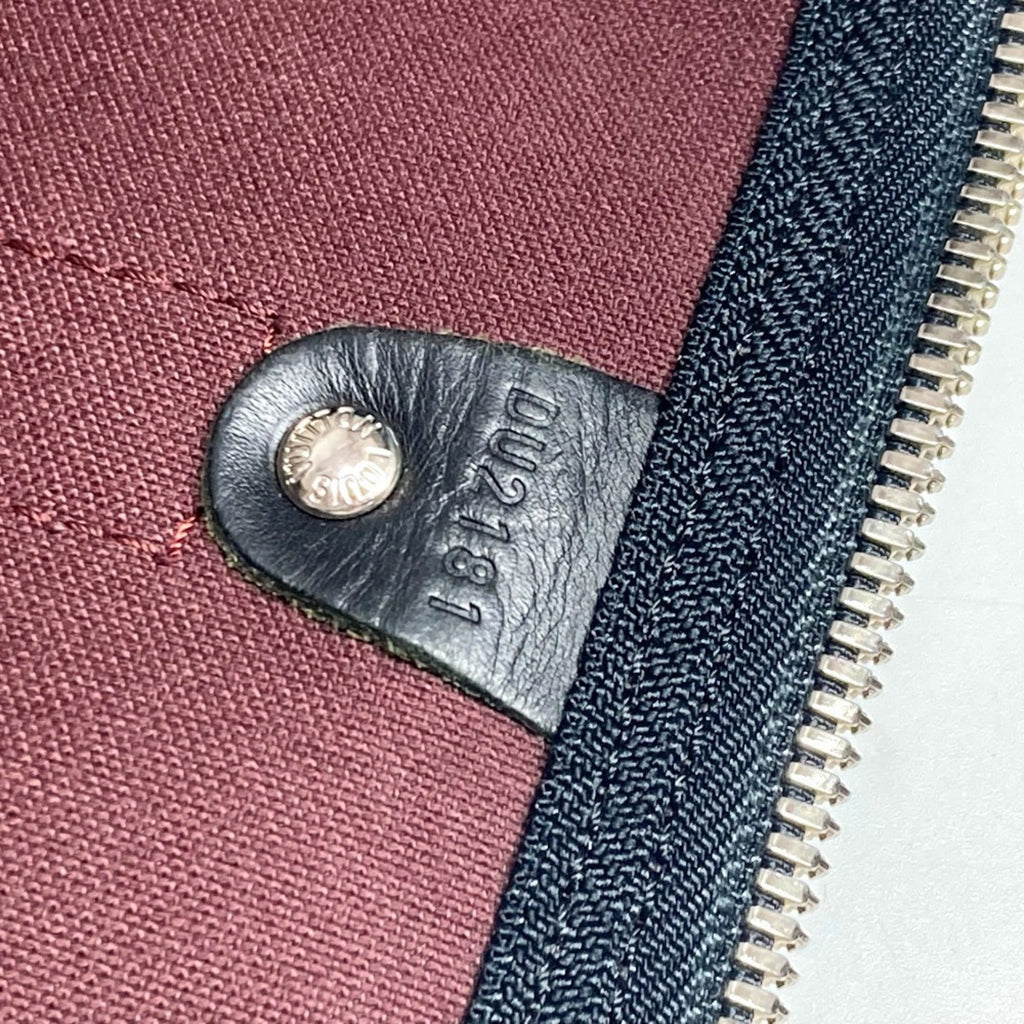 Louis Vuitton Monogram Macassar Black Brown Boston Bag Shoulder Bag