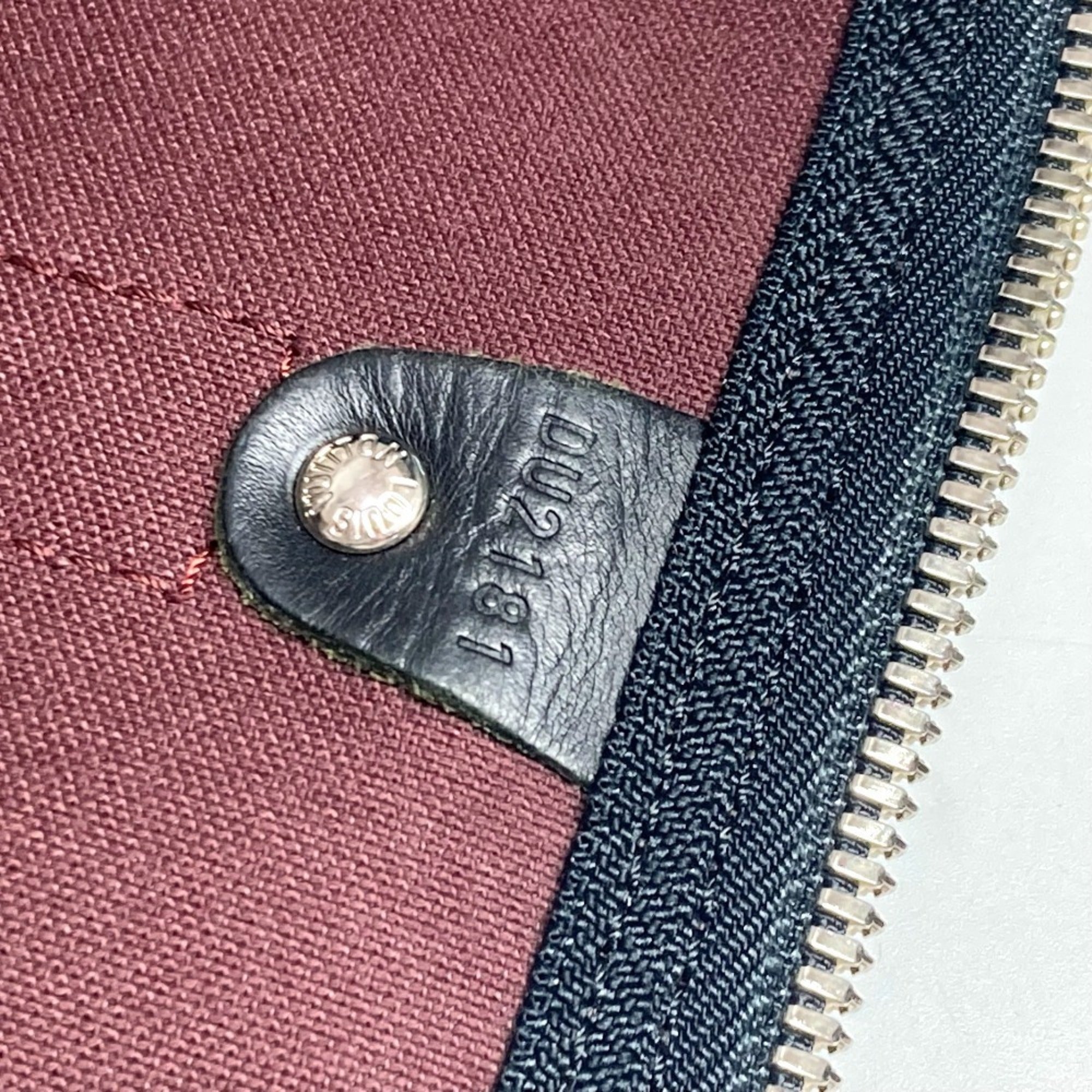 Louis Vuitton Monogram Macassar Black Brown Boston Bag Shoulder Bag