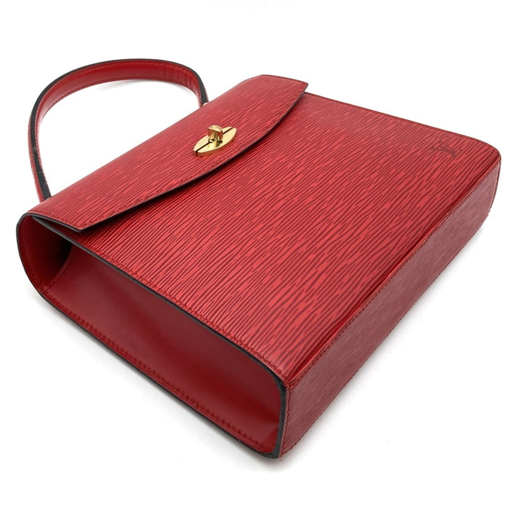 Louis Vuitton Red Color Epi Leather Handbag
