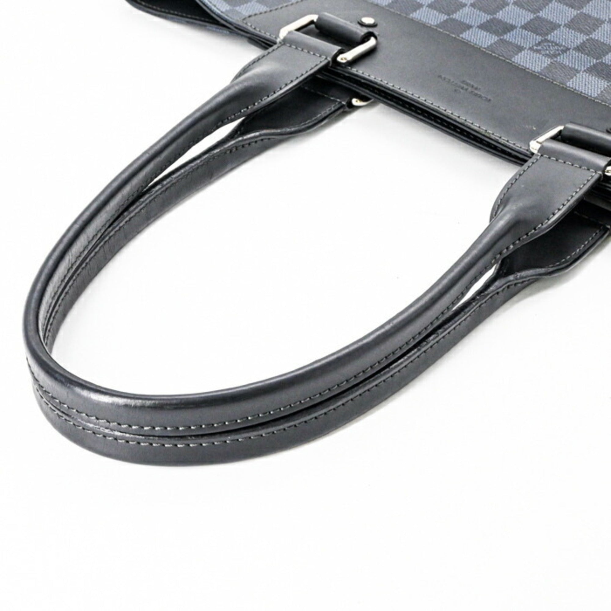 Louis Vuitton Damier Cobalt Black Blue Damier Graphite Tote Bag