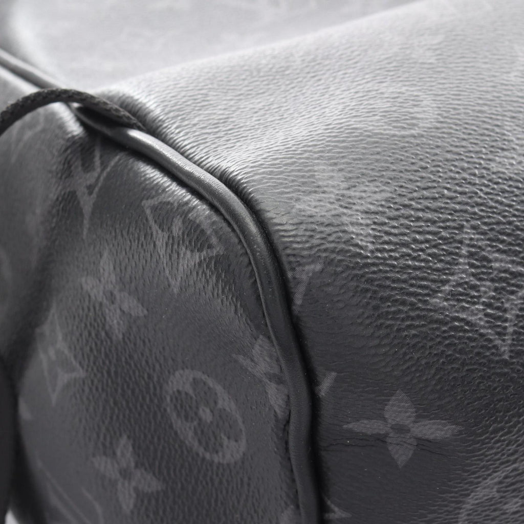 Louis Vuitton Black Monogram Eclipse Coated Canvas Leather Backpack