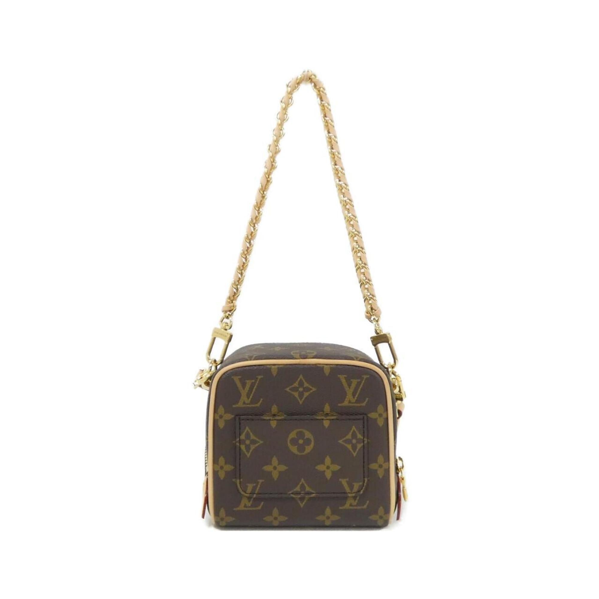 Louis Vuitton Marron Coated Canvas Shoulder Bag