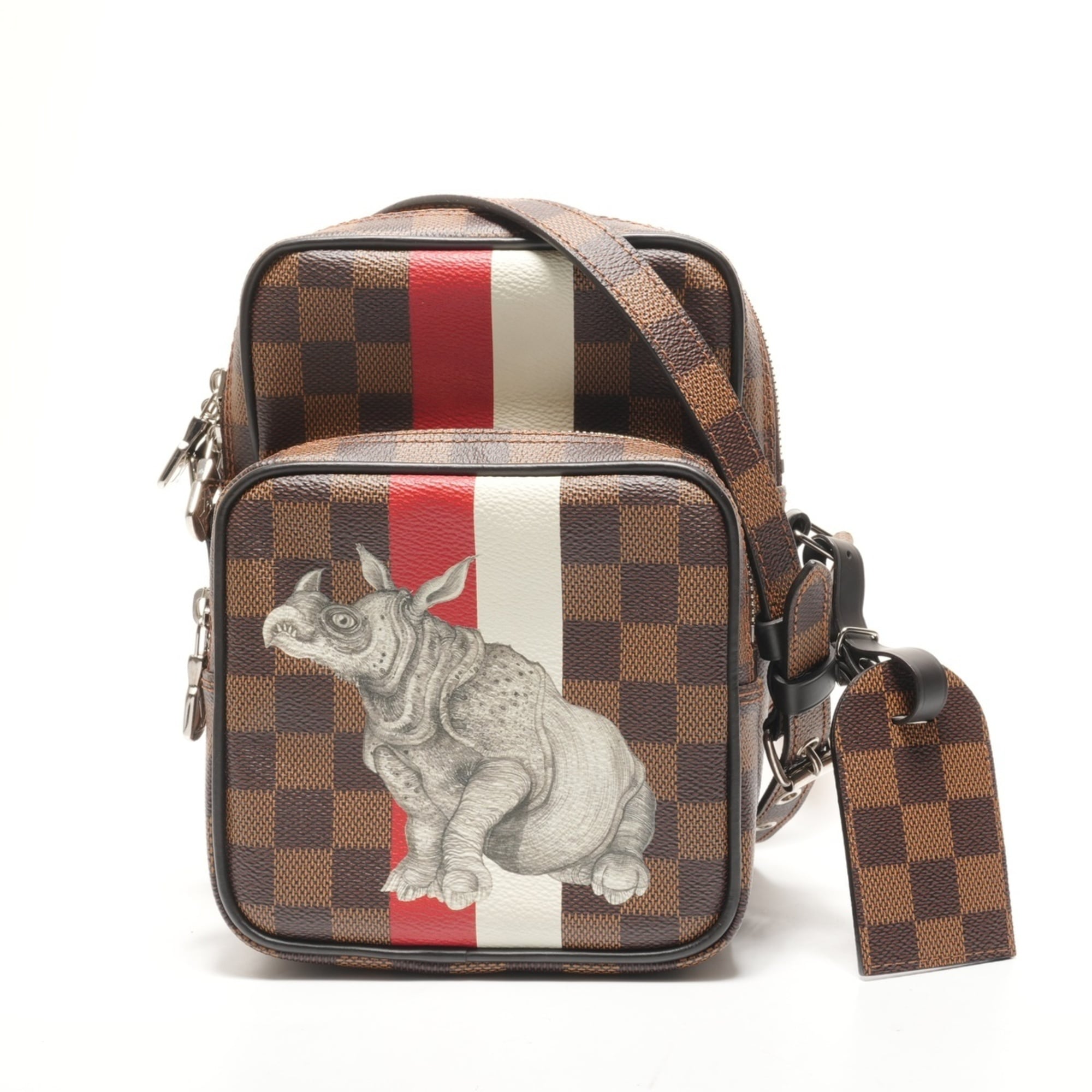 Louis Vuitton Damier Brown Damier Canvas Shoulder Bag