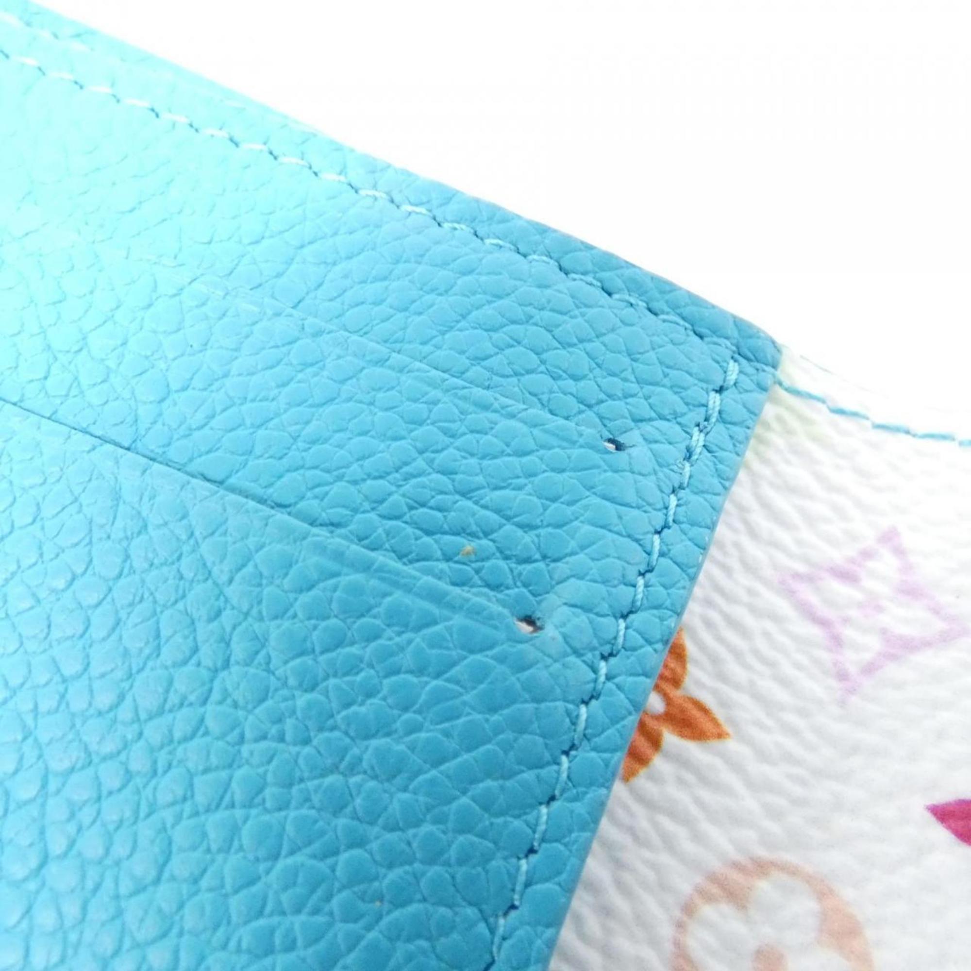 Louis Vuitton Blue Leather Wallet