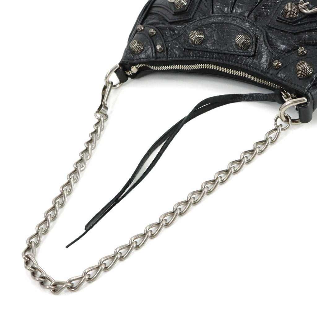 Balenciaga Black Leather Hand