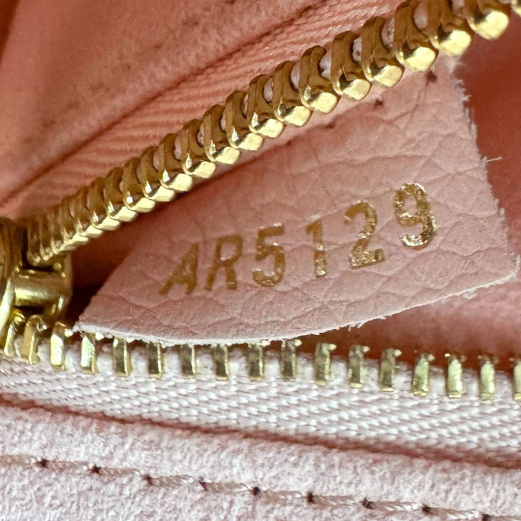 Louis Vuitton Pink Leather Handbag Shoulder Bag