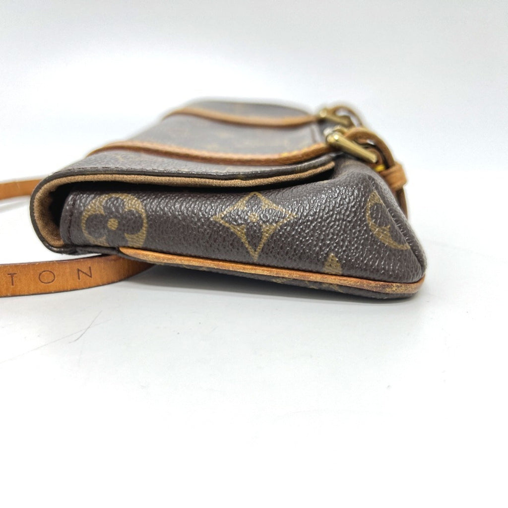 Louis Vuitton Brown Monogram Monogram Pochette Pouch Sling Bag