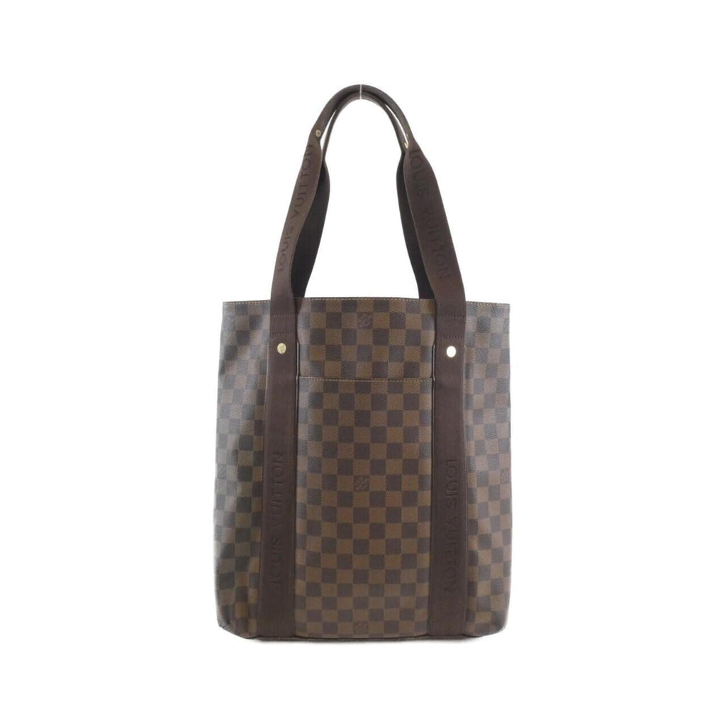 Louis Vuitton Brown Coated Canvas Handbag