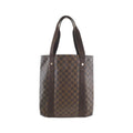Louis Vuitton Brown Coated Canvas Handbag