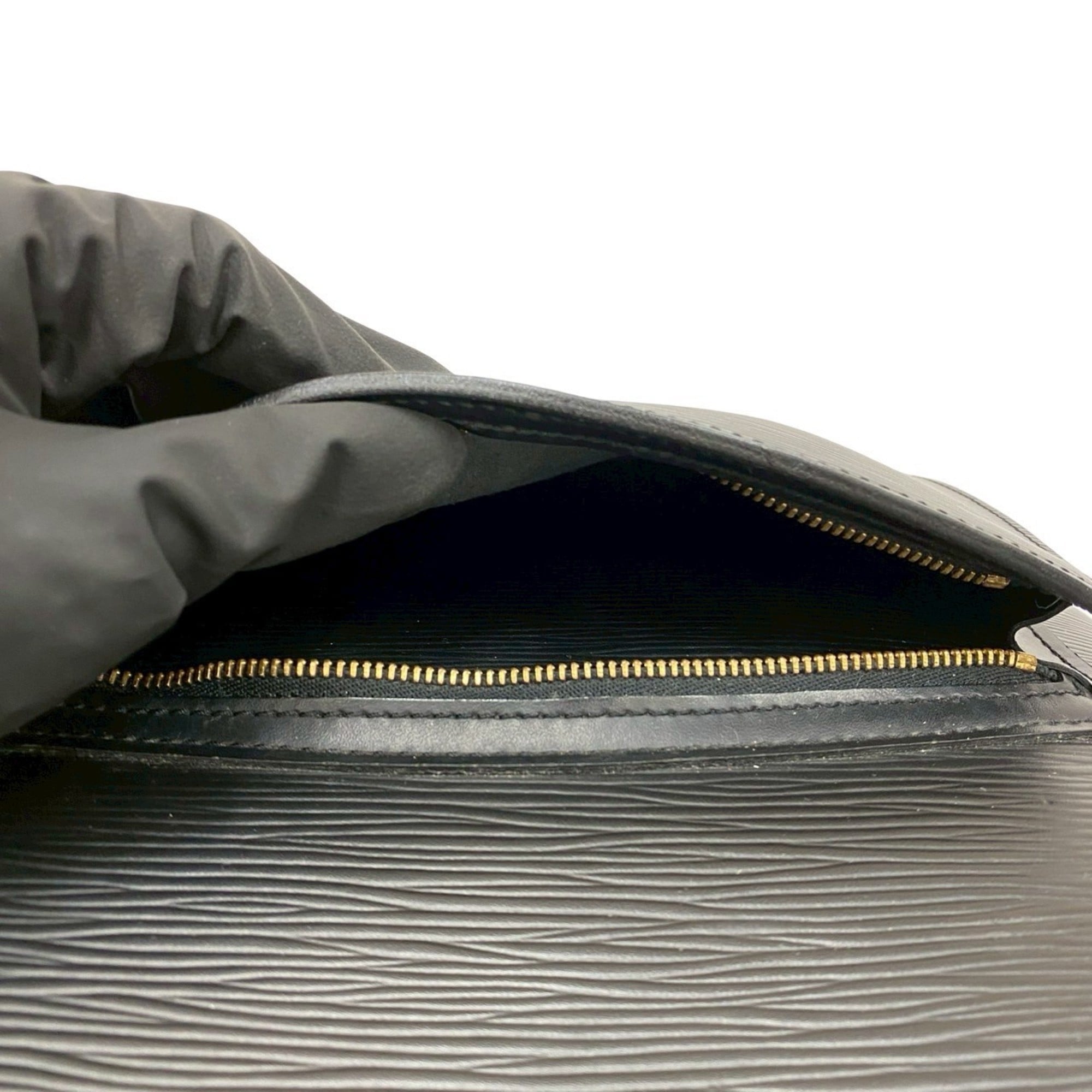 Louis Vuitton Black Epi Leather Backpack