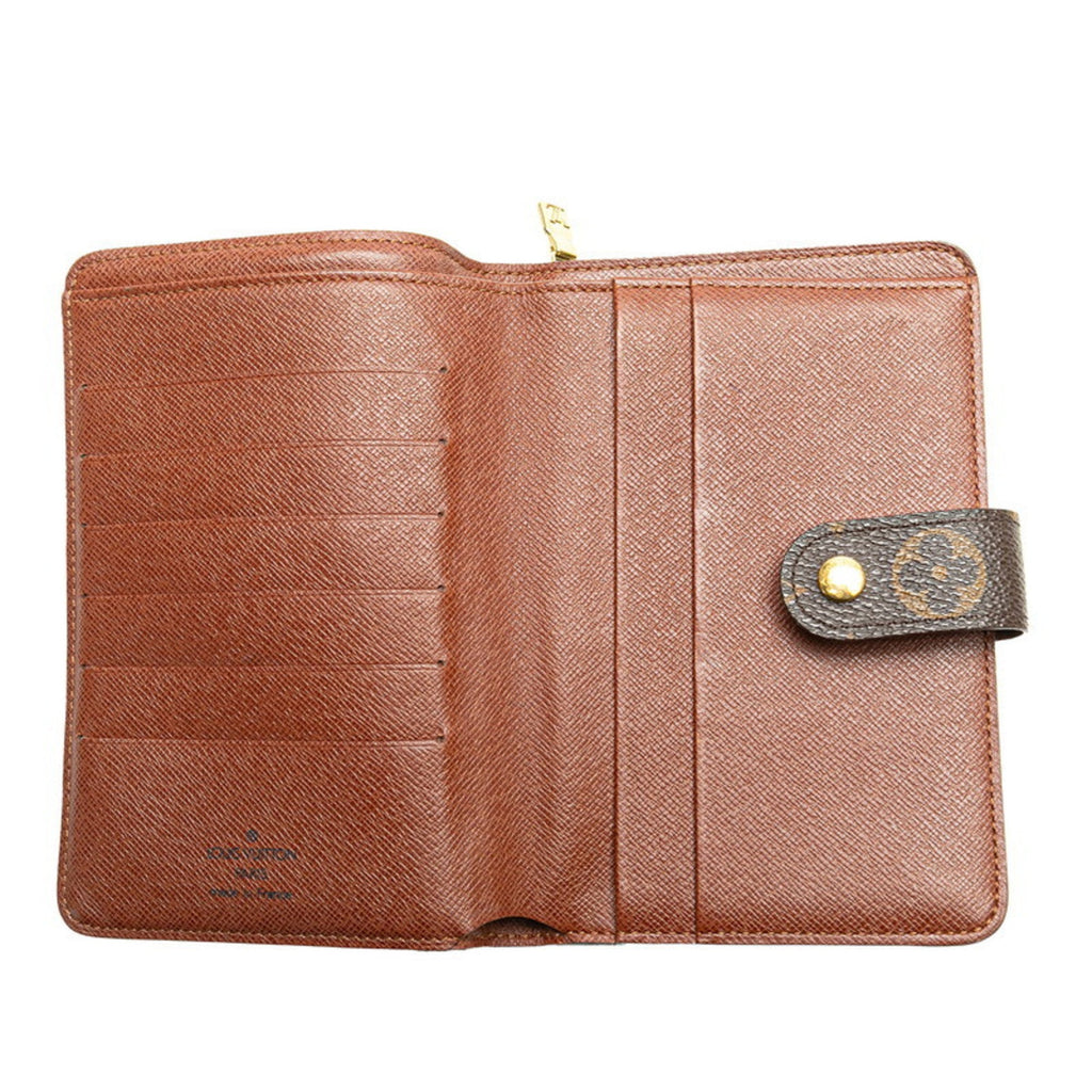 Louis Vuitton Brown Pvc Leather Wallet
