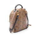 Louis Vuitton Brown Coated Canvas Leather Backpack