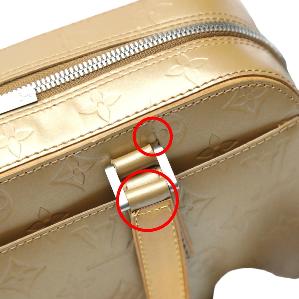 Louis Vuitton Gold Monogram Mat Handbag