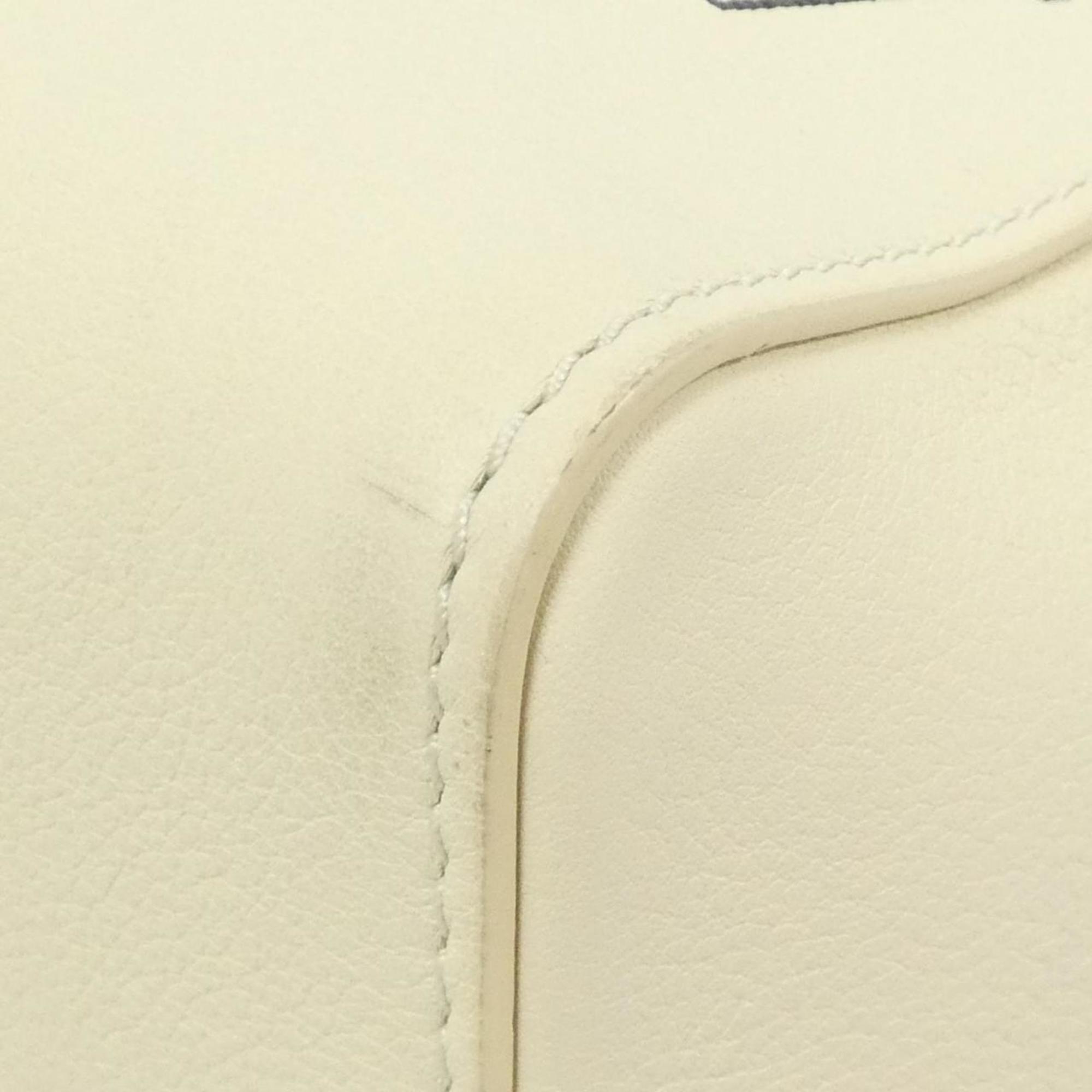 Louis Vuitton Beige Leather Shoulder Bag