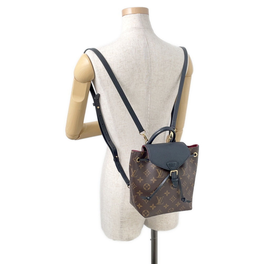 Louis Vuitton Monogram Red Color Monogram Leather Backpack