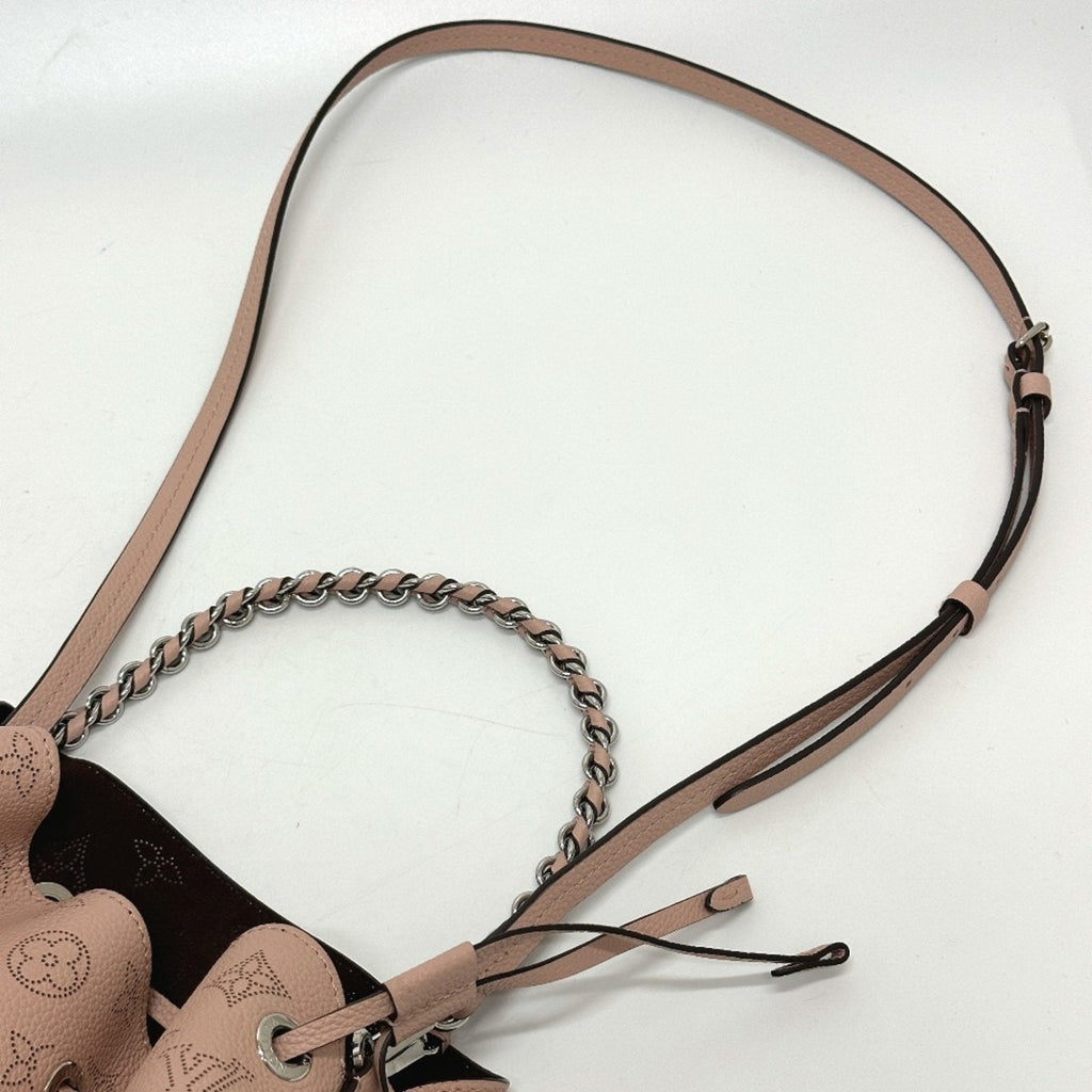 Louis Vuitton Mahina Magnolia Pink Mahina Leather Shoulder Bag