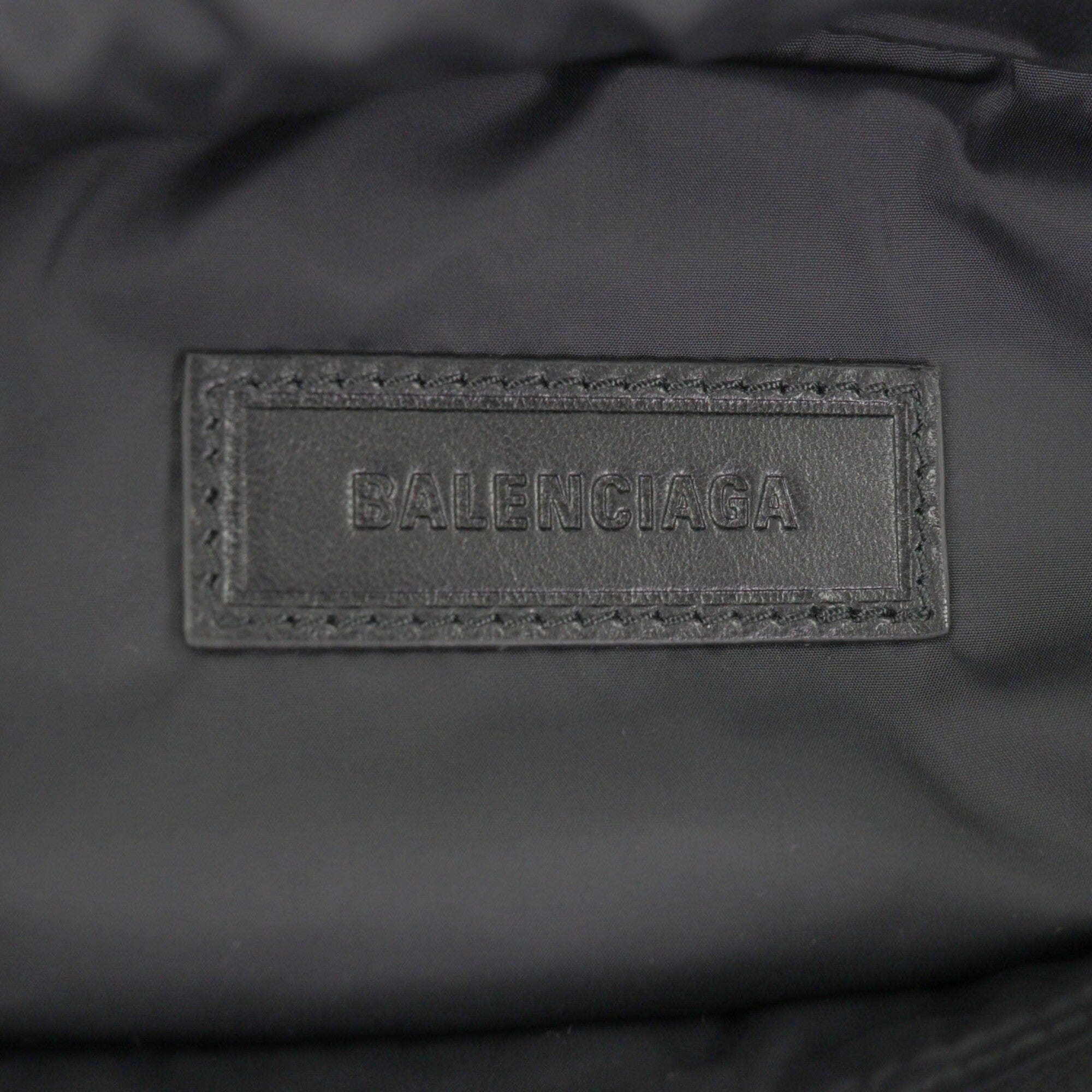 Balenciaga Black Nylon Sling