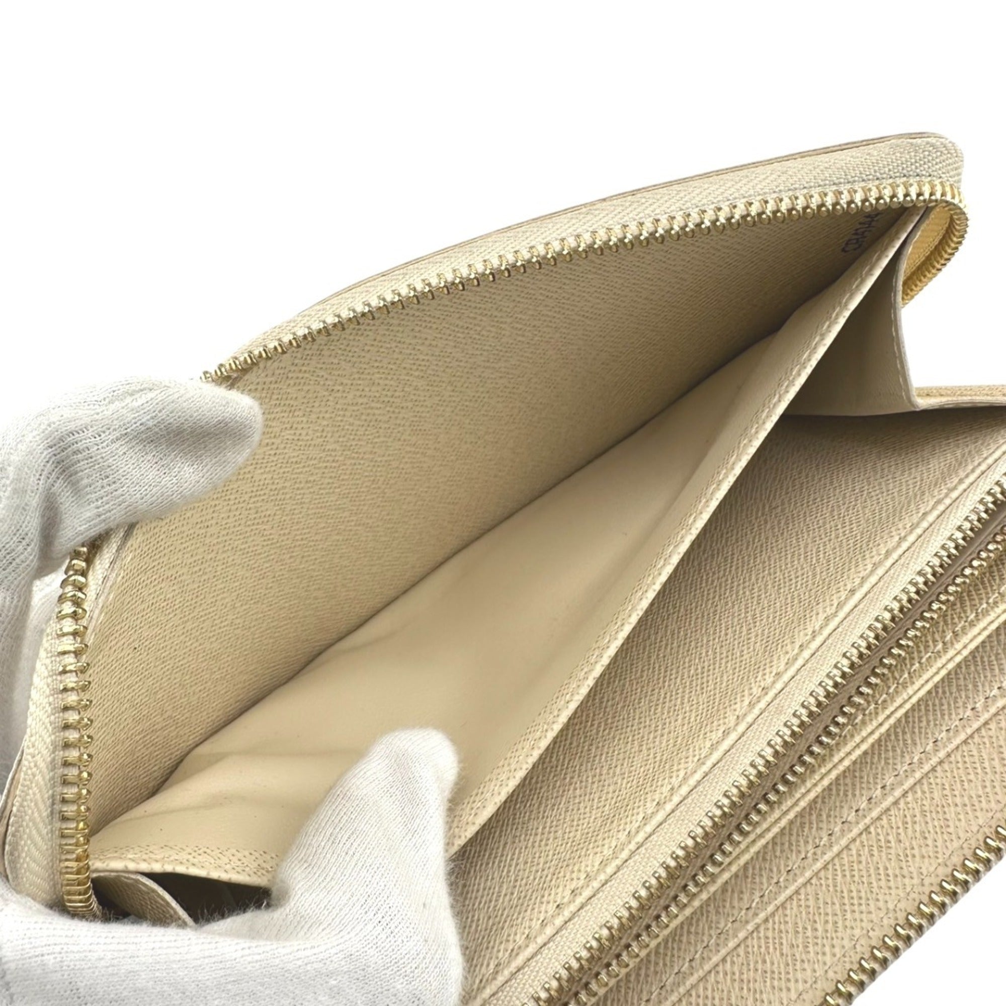 Louis Vuitton Damier Azur White Damier Azur Long Wallet