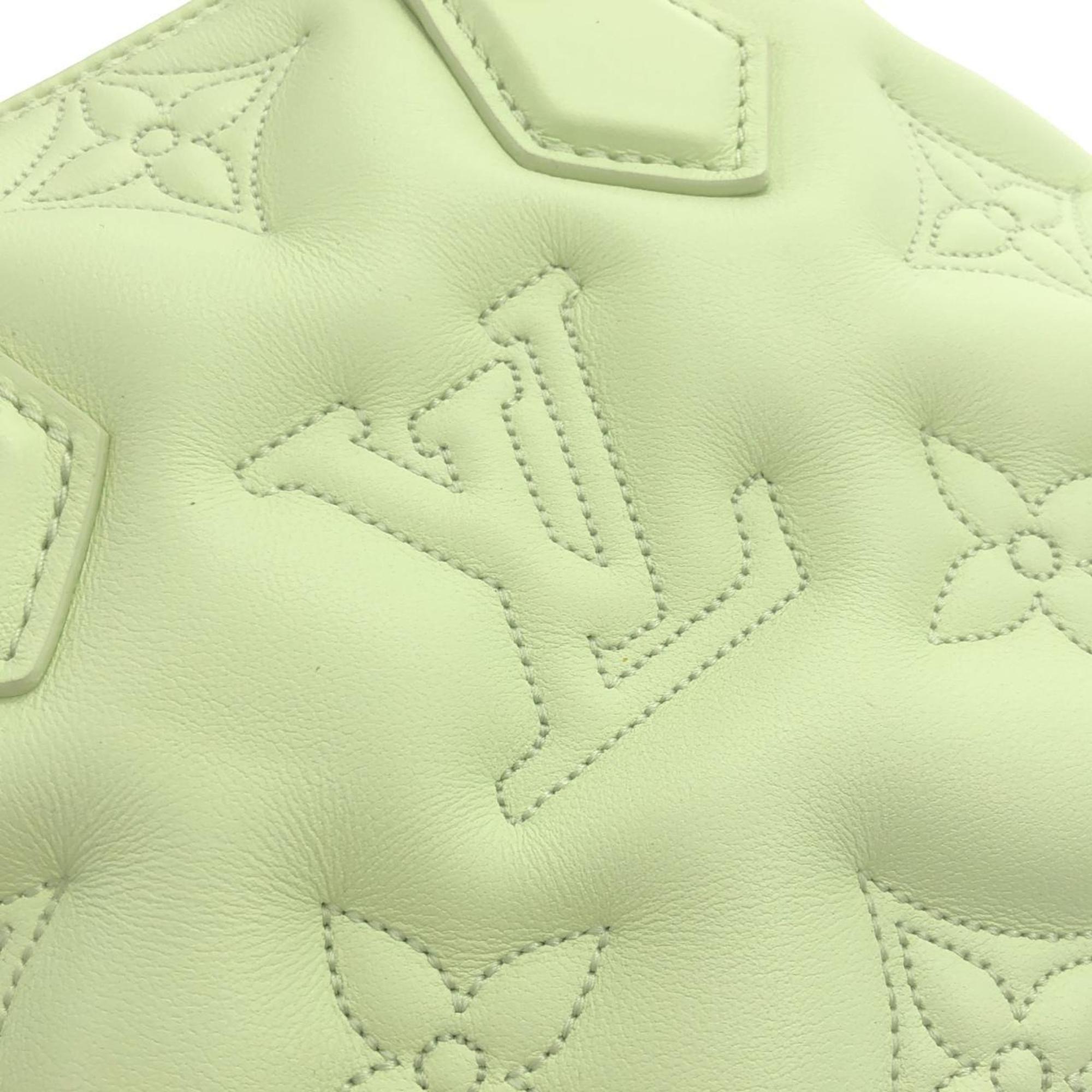Louis Vuitton Light Green Vert Leather Handbag