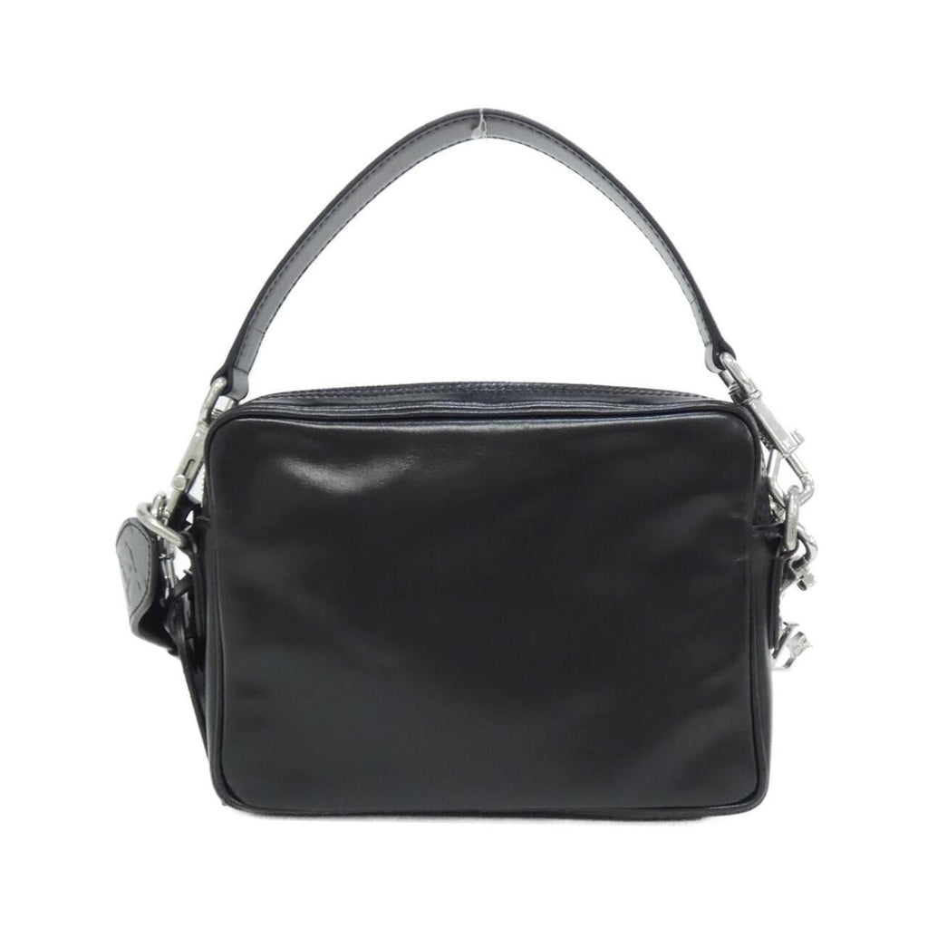 Louis Vuitton Black Leather Shoulder Bag