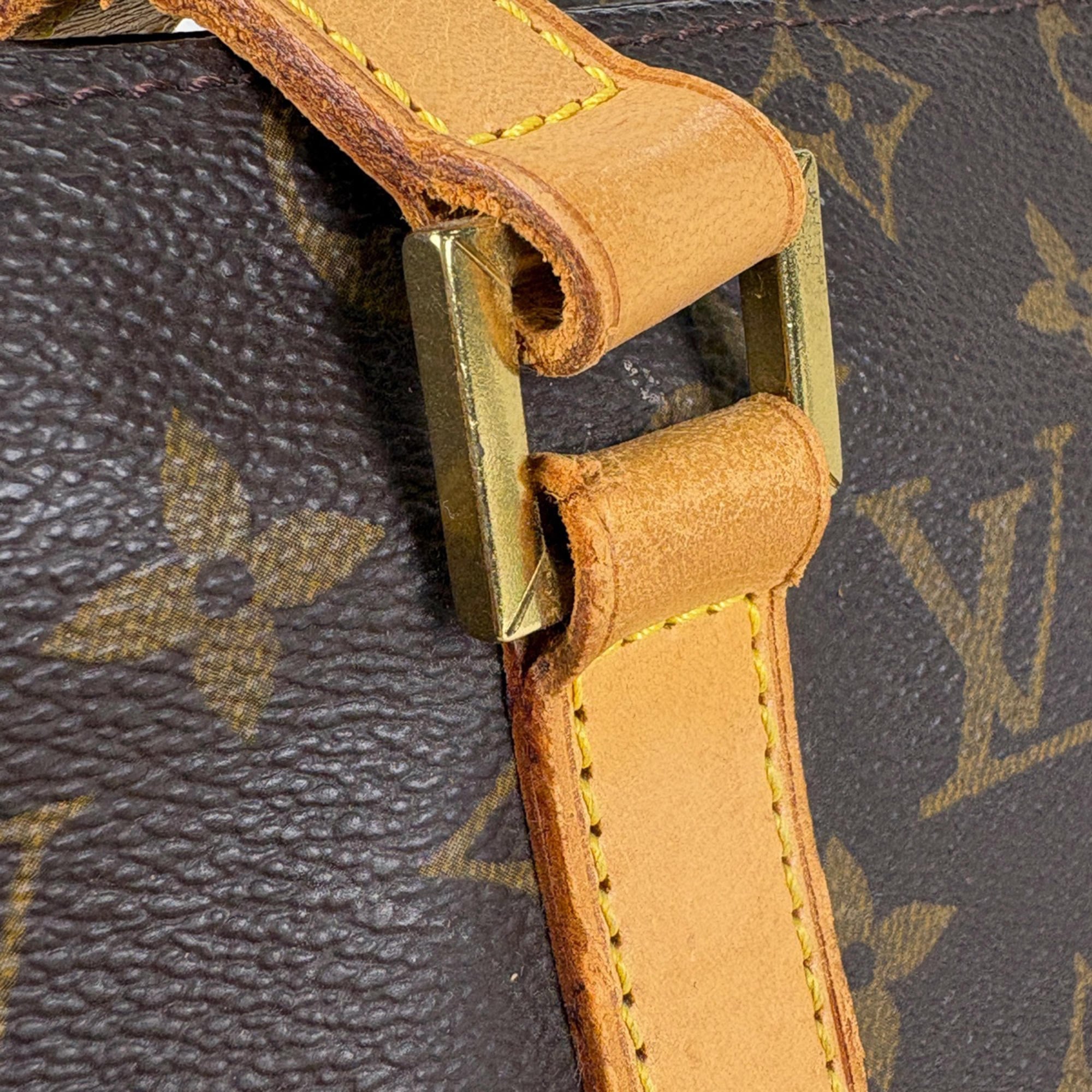 Louis Vuitton Brown Monogram Shoulder Bag Tote Bag