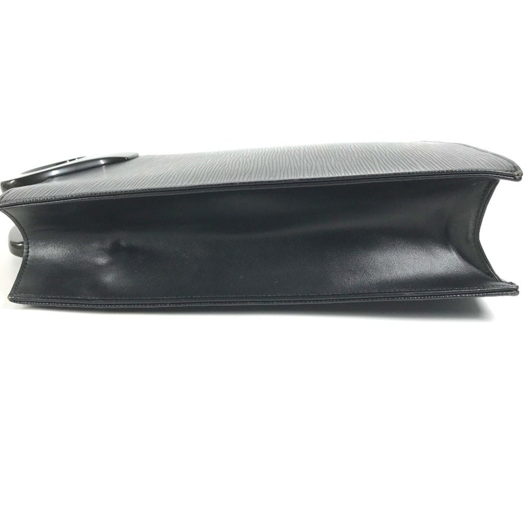 Louis Vuitton Black Galle Noir Epi Leather Handbag Tote Bag
