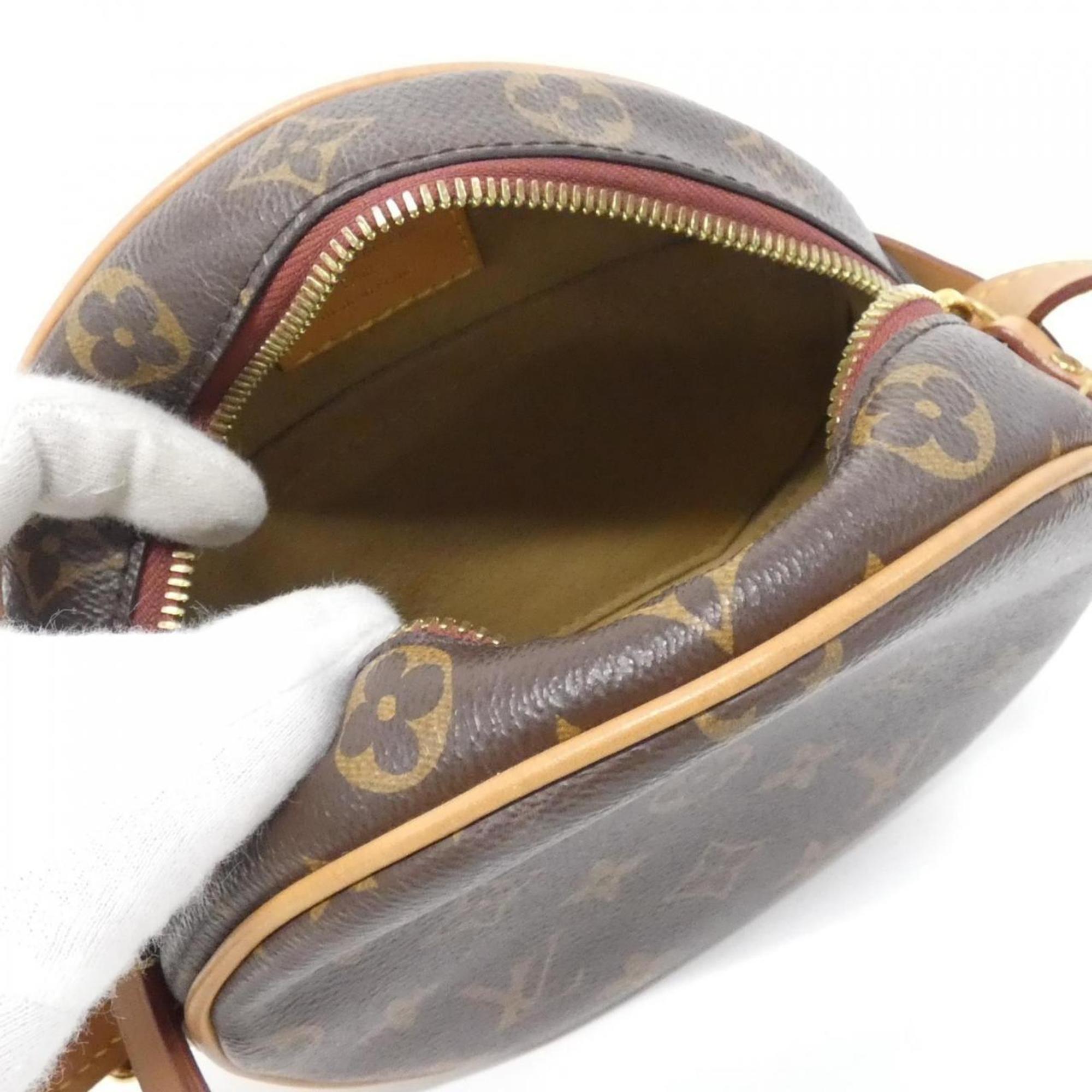 Louis Vuitton Marron Coated Canvas Shoulder Bag
