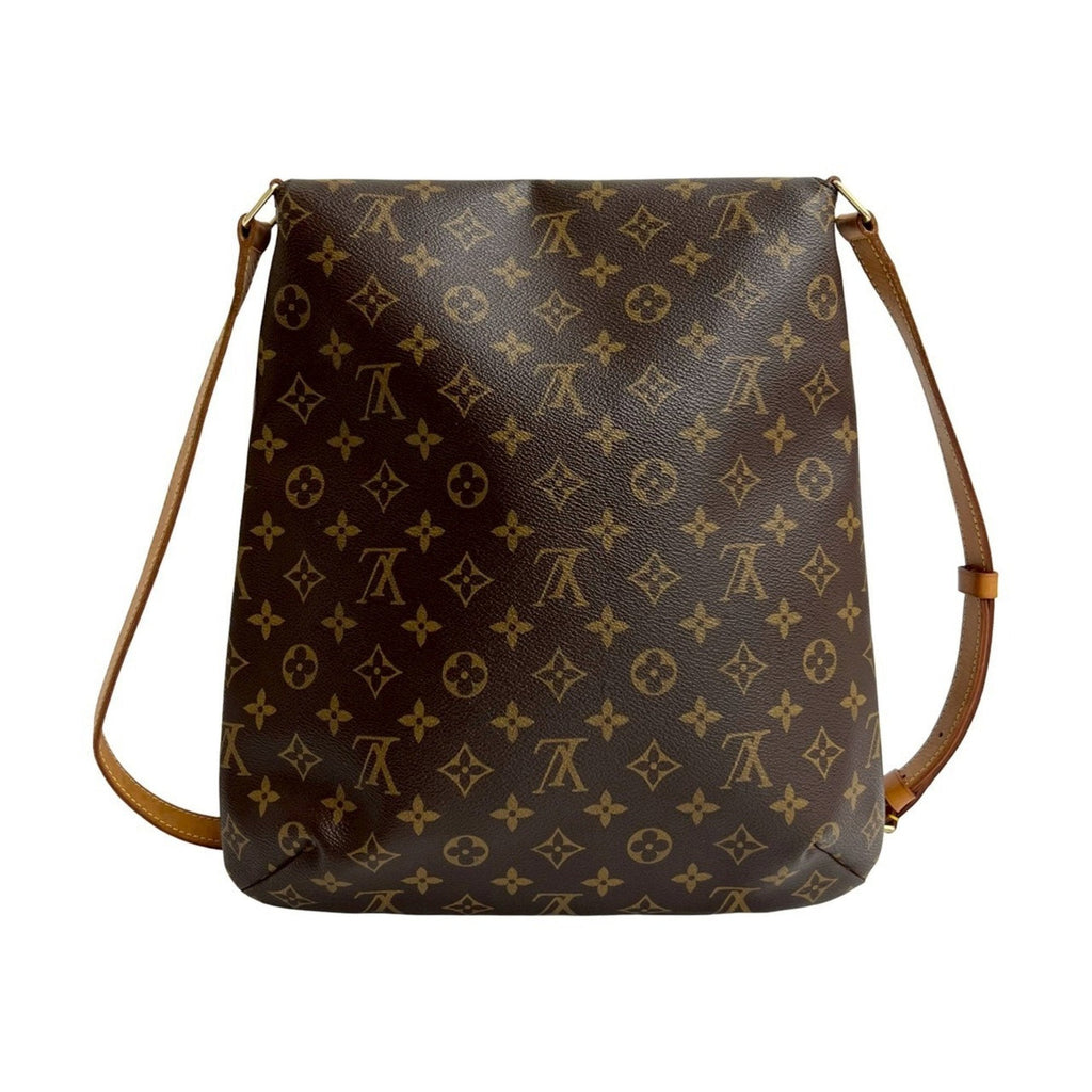 Louis Vuitton Brown Leather Pvc Pochette Shoulder Bag