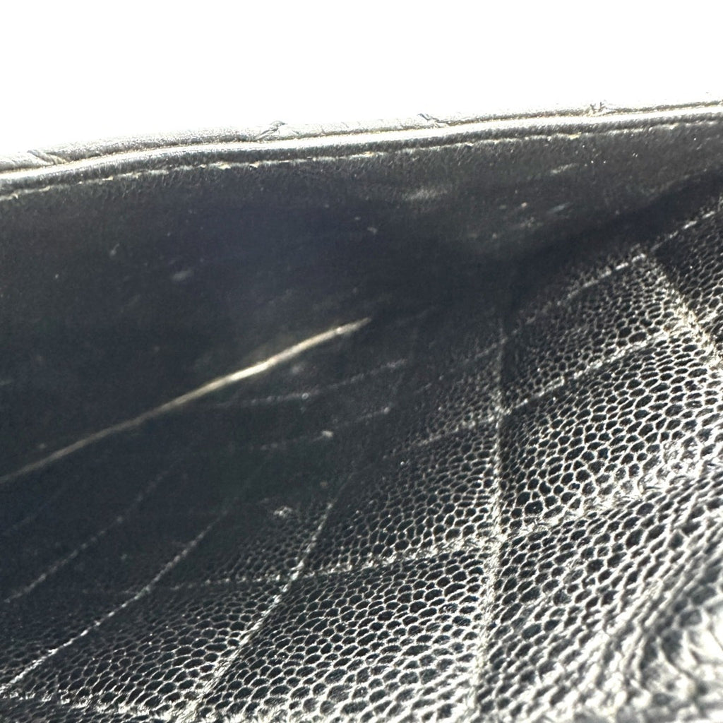 Chanel Black Leather Handbag
